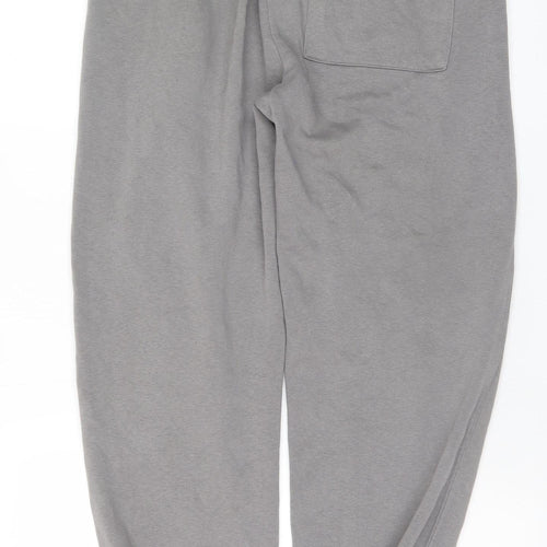 Next Men Grey Jogger Sweatpants Size S Regular Fit Elastic Waist