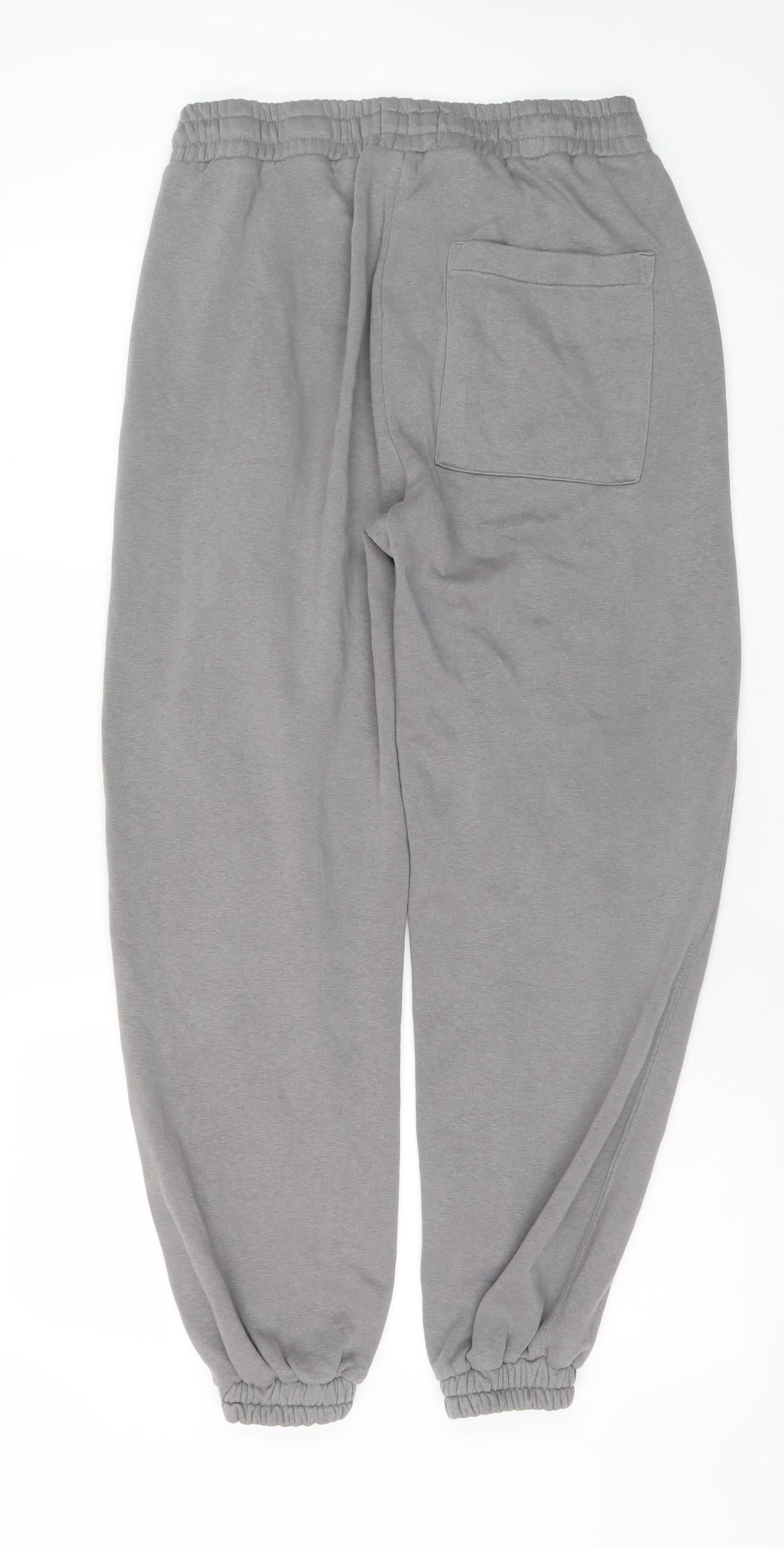 Next Men Grey Jogger Sweatpants Size S Regular Fit Elastic Waist