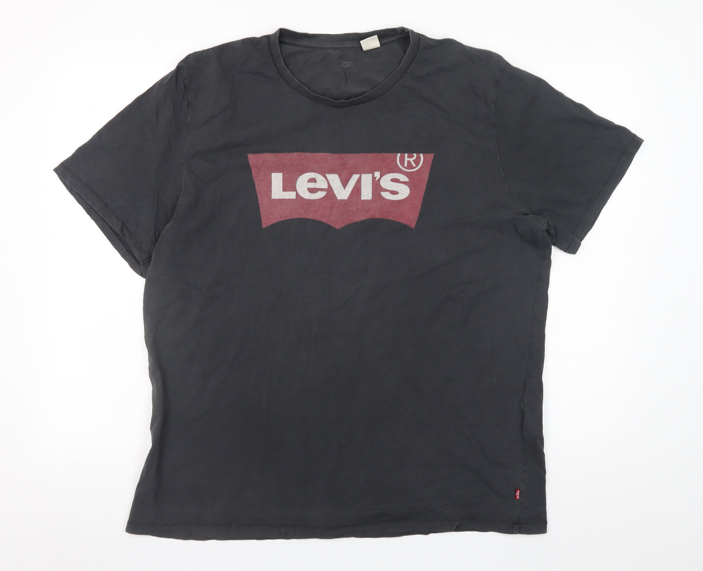 Levi's Men's Black XL Logo Graphic Cotton T-Shirt