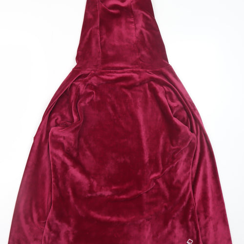 Regatta Great Outdoors Women's Burgundy Velour Hoodie UK 14