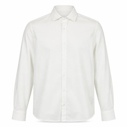 Topman Mens White Slim Fit Formal Dress Shirt Size S