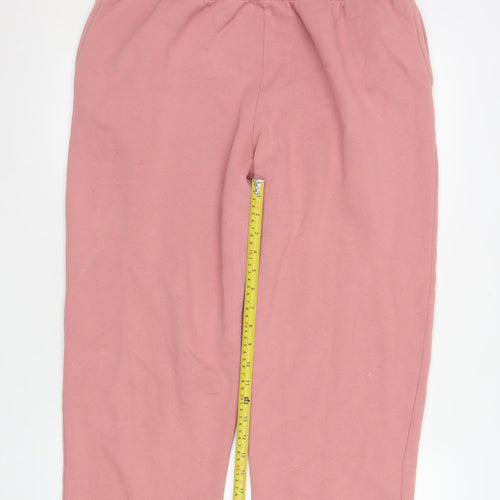 Country Collection Womens Pink XL Fleece Sweatpants Joggers