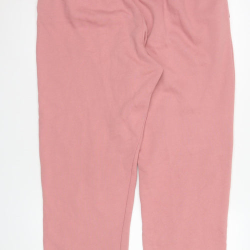 Country Collection Womens Pink XL Fleece Sweatpants Joggers