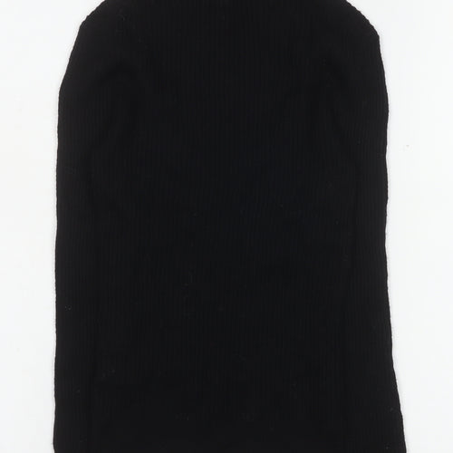 Primark Women's Black Roll Neck Slim Fit Jumper Size S 10-12