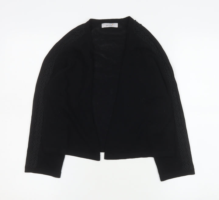 Marks and Spencer Women’s Black Lace Trim Cardigan Size 14
