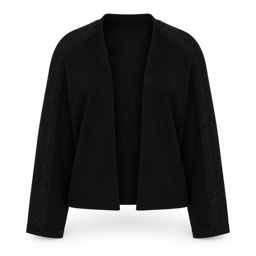 Marks and Spencer Women’s Black Lace Trim Cardigan Size 14