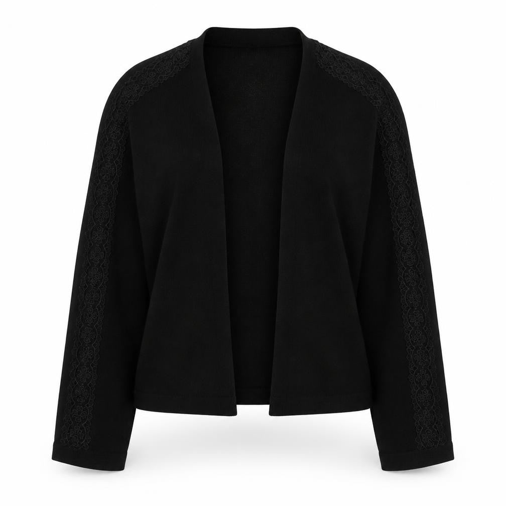 Marks and Spencer Women’s Black Lace Trim Cardigan Size 14