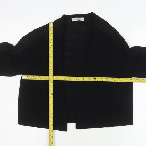 Marks and Spencer Women’s Black Lace Trim Cardigan Size 14