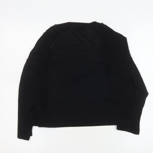 Marks and Spencer Women’s Black Lace Trim Cardigan Size 14