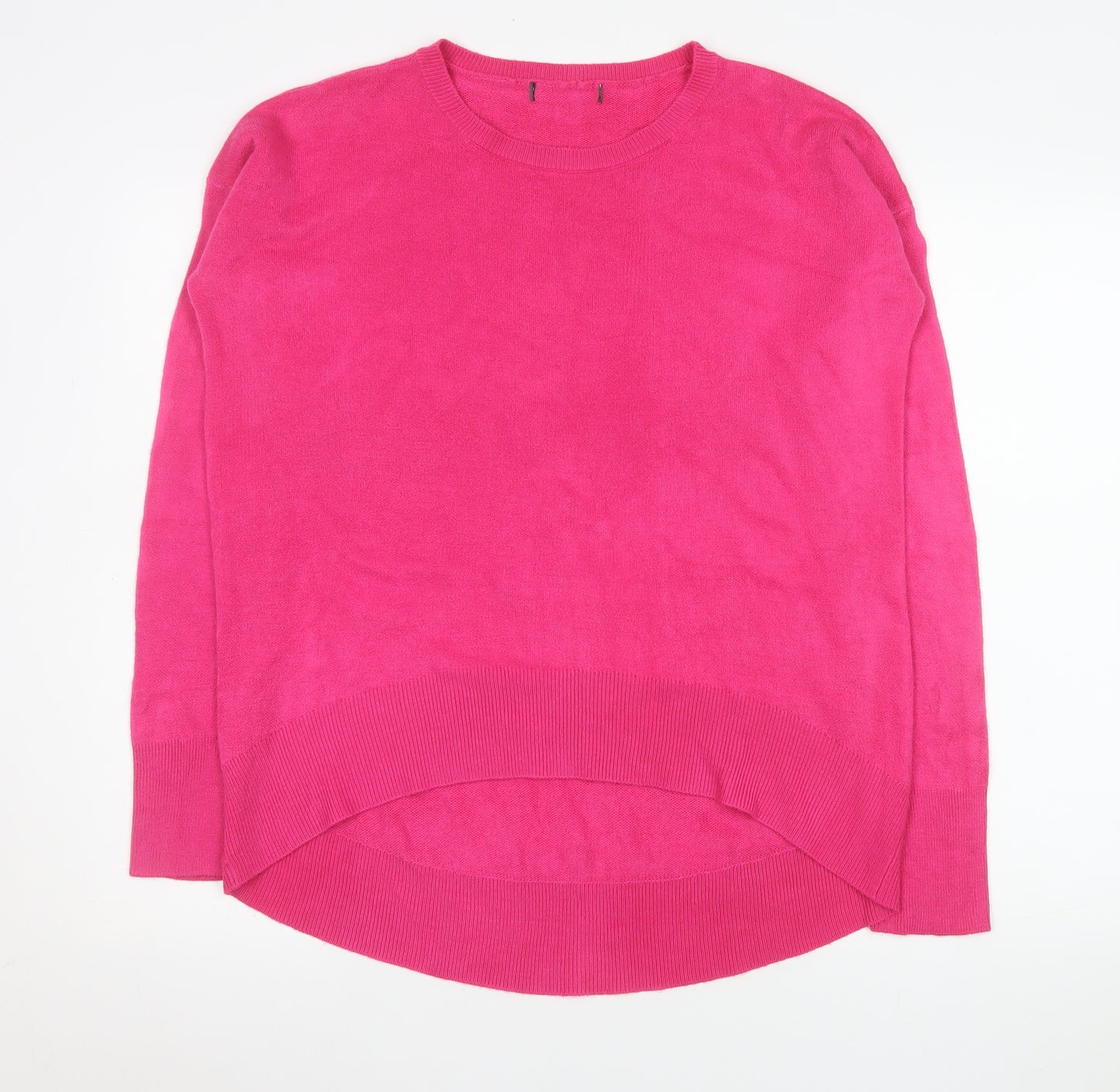 Primark Women’s Pink Crew Neck Long Sleeve Pullover Jumper Size 10/12