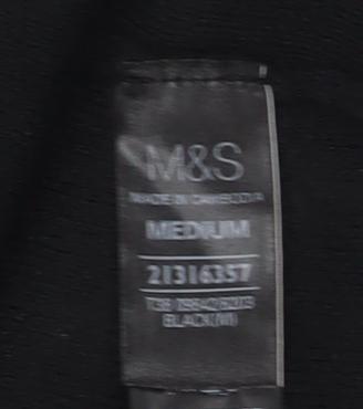 Marks and Spencer Women’s Black Knit Pencil Skirt Size M