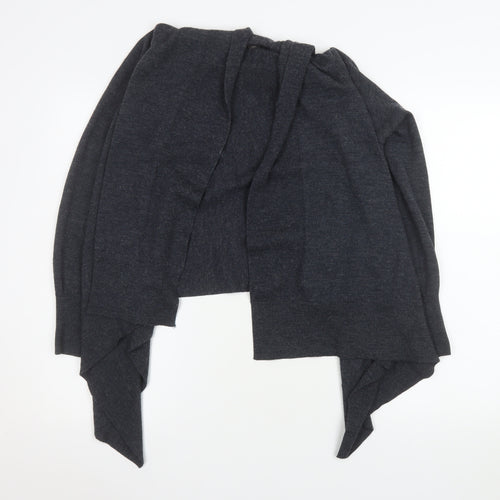 H&M Women’s Grey Wool Blend Wrap Cardigan XS