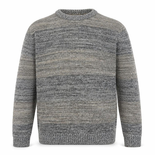 Mantaray Men's Grey Cotton Knit Crew Neck Jumper Size L