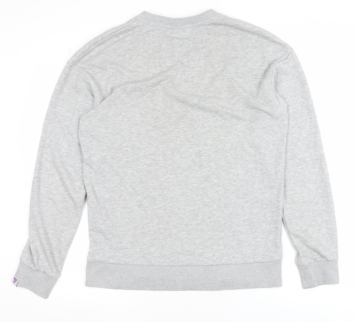 Jack & Jones Mens Grey Core Logo Pullover Sweatshirt Size S