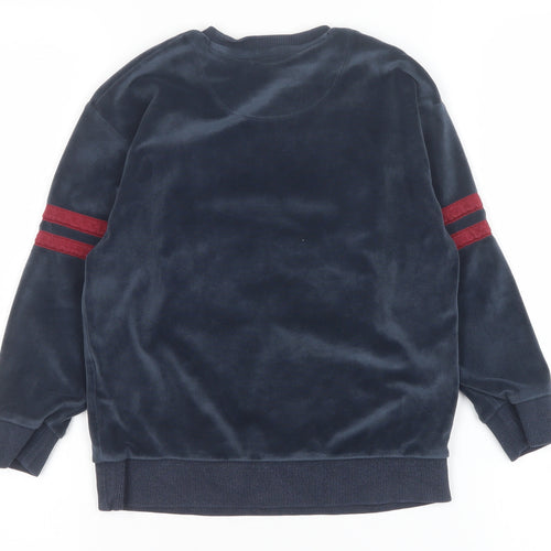 Marks and Spencer Boys Blue Gryffindor Harry Potter Velour Pyjama Top 6-7 Years