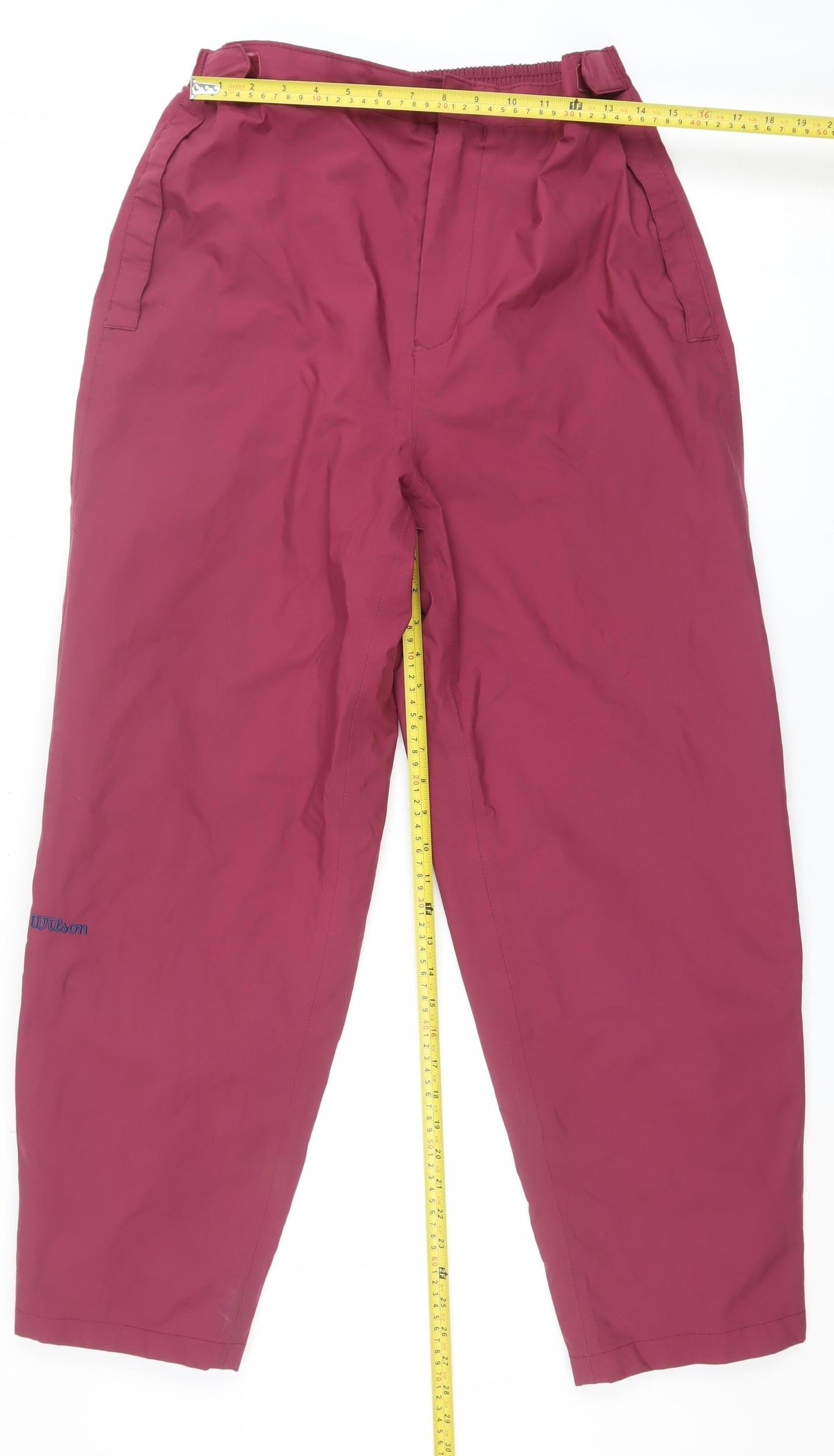 Wilson Women’s Pink Waterproof Sports Trousers Size L Polyester
