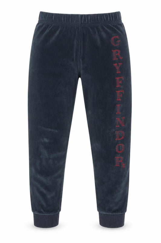 Marks and Spencer Boys Blue Gryffindor Velour Pyjama Pants 6-7 Years