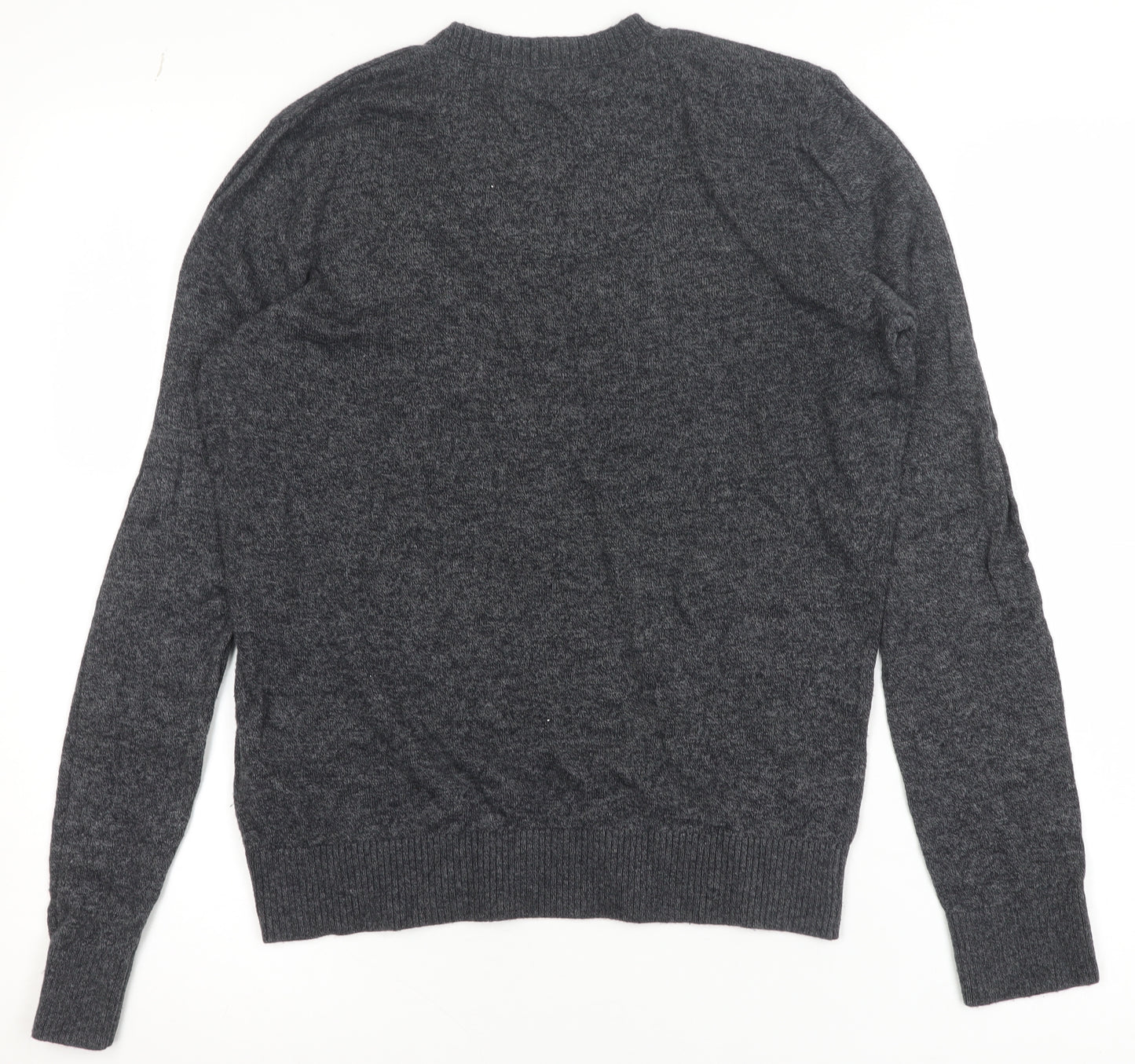 Abercrombie Kids Boys Grey V-Neck Jumper XL/16 Cotton Blend
