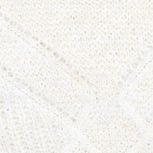 Marks and Spencer Women’s Ivory Cable-Knit Pullover Jumper Size 14