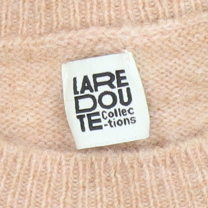 La Redoute Womens Beige Alpaca Blend Cable Knit Jumper M