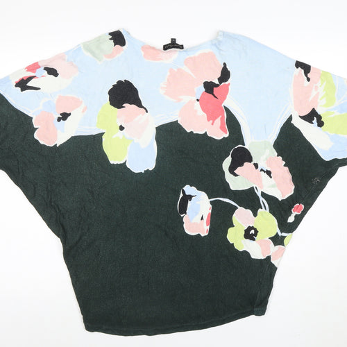Phase Eight Women’s Multicoloured Floral Knit Tunic Blouse Size S