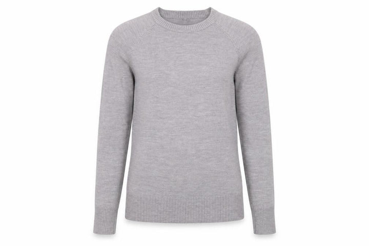 French Connection Women's Grey Crew Neck Knit Jumper Size S