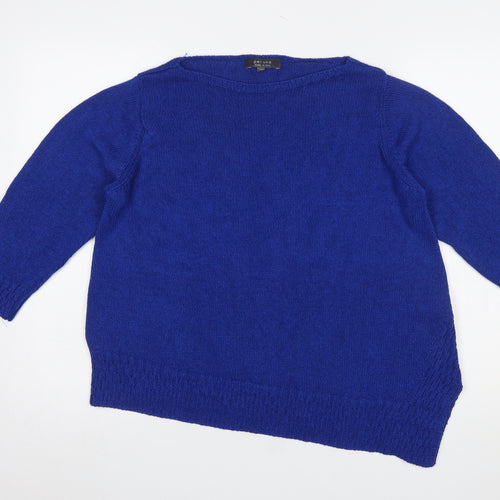 Marks and Spencer Women’s Blue Per Una Knit Jumper UK 20 Pullover