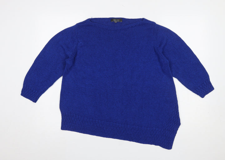Marks and Spencer Women’s Blue Per Una Knit Jumper UK 20 Pullover