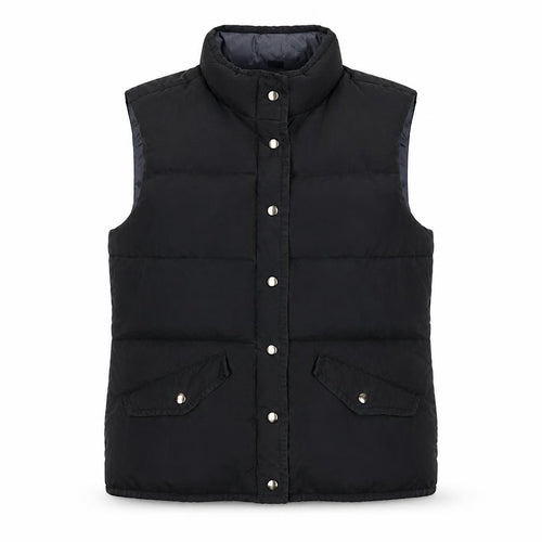 United Colors of Benetton Women's Black Puffer Waistcoat S