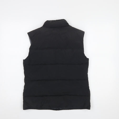 United Colors of Benetton Women's Black Puffer Waistcoat S
