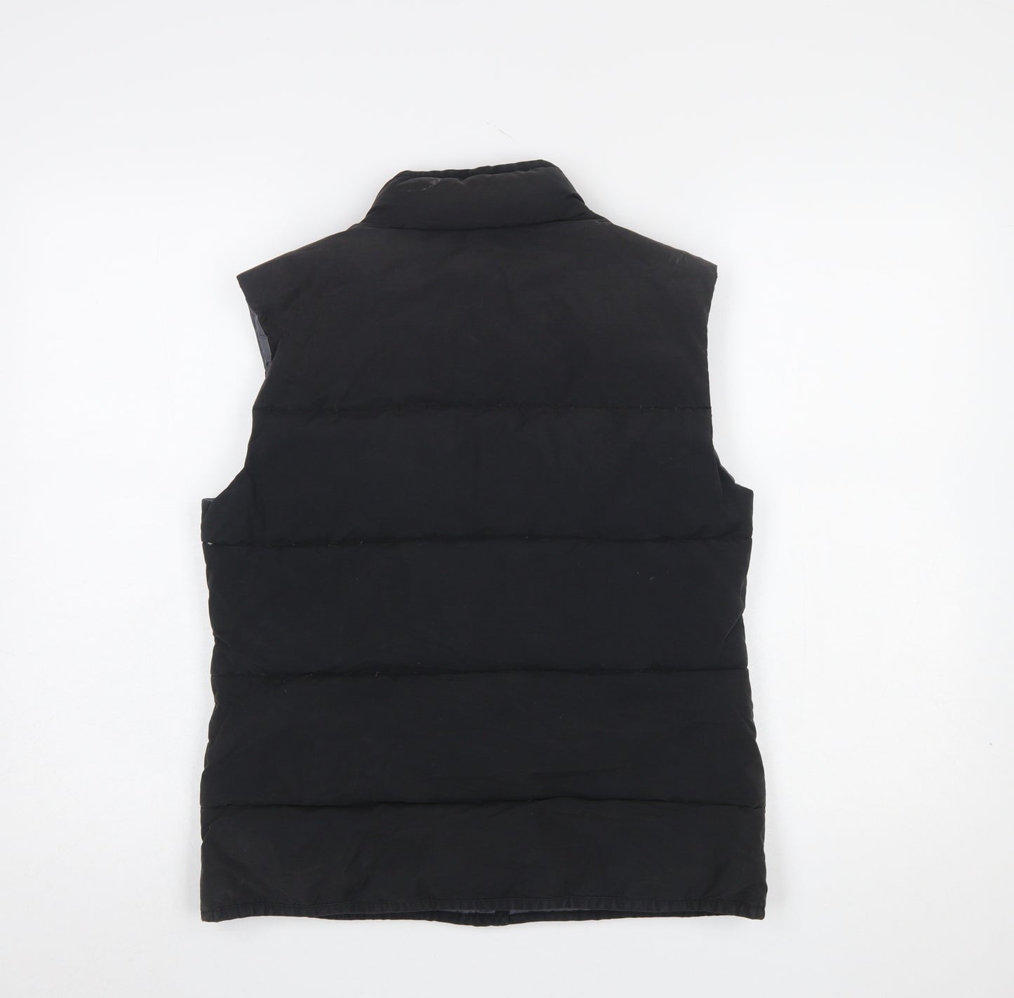 United Colors of Benetton Women's Black Puffer Waistcoat S
