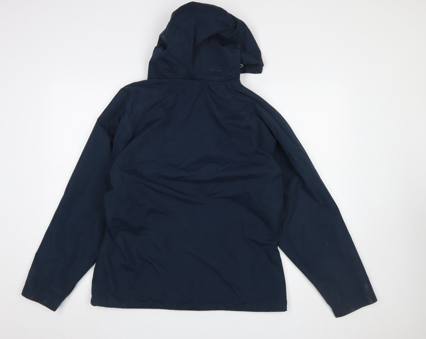 Trespass Women’s Blue Waterproof Hooded Rain Jacket Size M