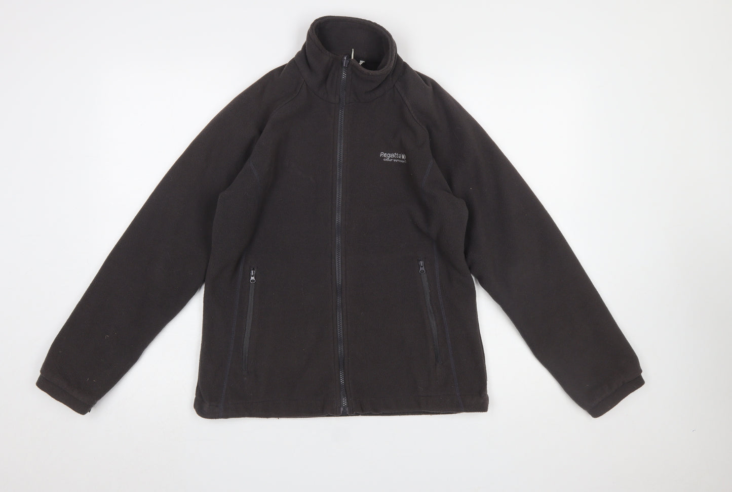 Regatta Men’s Black Fleece Full Zip Jacket 34in Regular Fit
