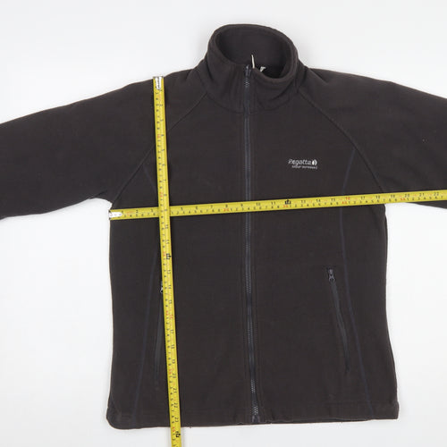Regatta Men’s Black Fleece Full Zip Jacket 34in Regular Fit