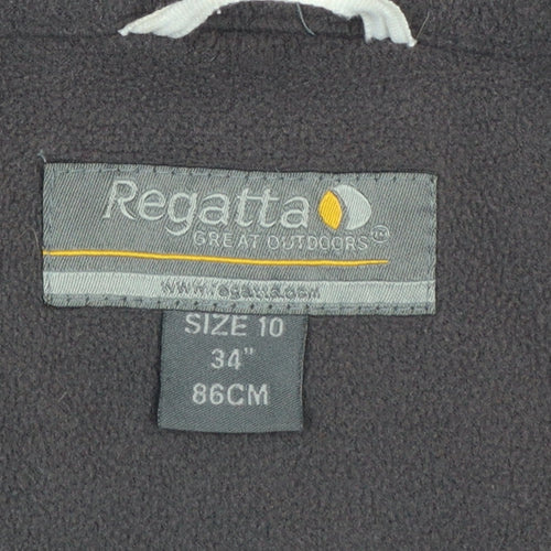 Regatta Men’s Black Fleece Full Zip Jacket 34in Regular Fit