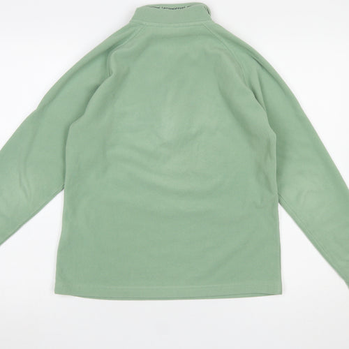 Craghoppers Women’s Green Fleece 1/4 Zip Pullover Sweatshirt UK 10