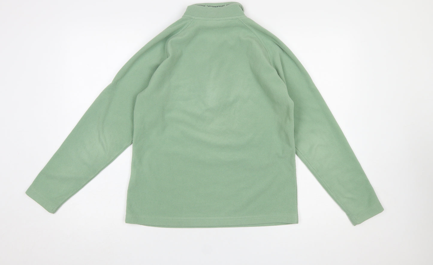 Craghoppers Women’s Green Fleece 1/4 Zip Pullover Sweatshirt UK 10