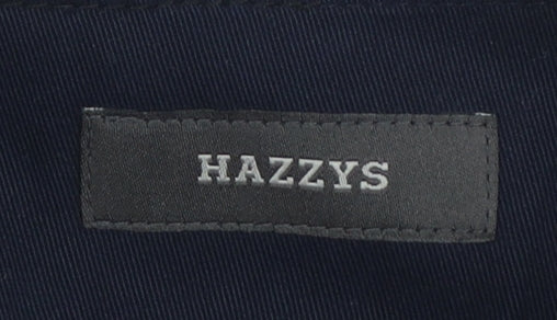Hazzy's Women's Navy Blue Knee Length Pencil Skirt Size 10