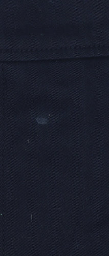 Hazzy's Women's Navy Blue Knee Length Pencil Skirt Size 10