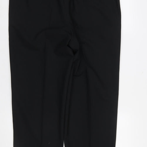 Marks and Spencer Men's Black Wool Blend Dress Pants 36W 29L Classic Fit