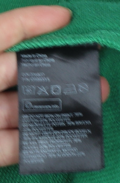 H&M Women's Green Self Care Club Graphic Pullover Sweatshirt XL