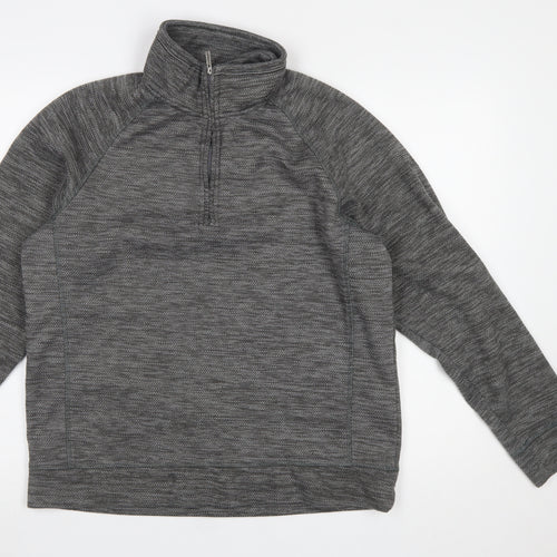 Craghoppers Men's Grey 1/4 Zip Fleece Sweatshirt Size M