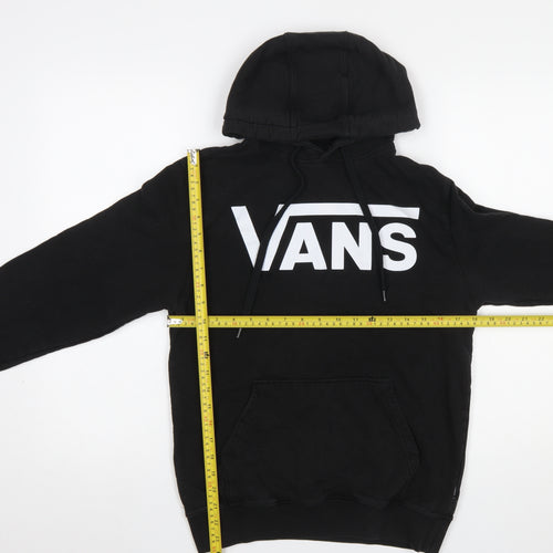 Vans Women’s Black Classic Fit Pullover Hoodie Small