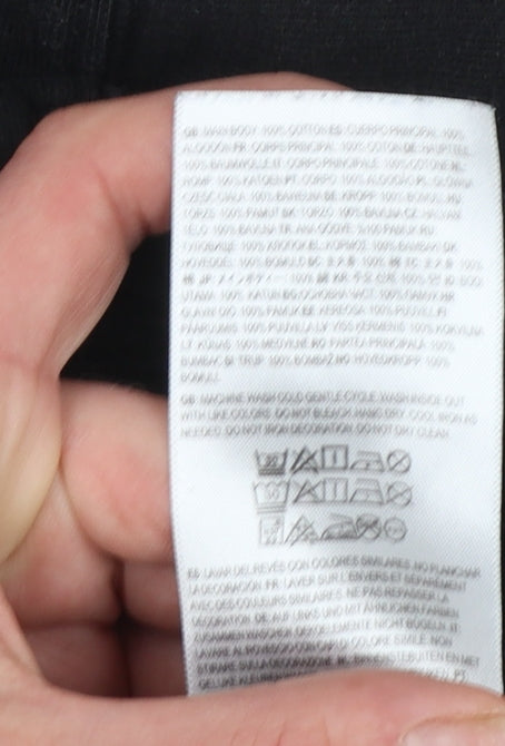 Vans Women’s Black Classic Fit Pullover Hoodie Small