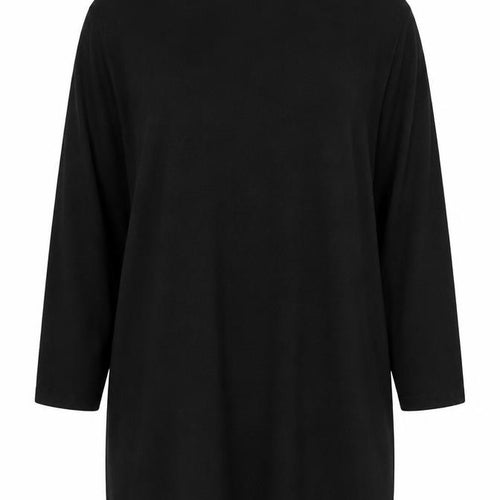 Zara Women Black Long Sleeve Shift Knee Length Dress Size 14