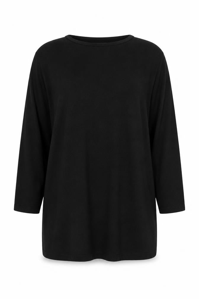 Zara Women Black Long Sleeve Shift Knee Length Dress Size 14