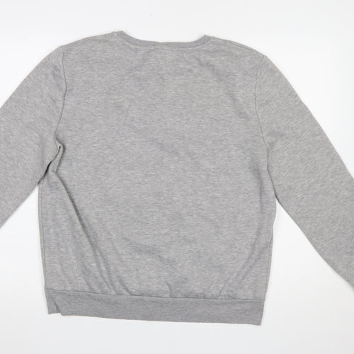 Disney Primark Women's Grey Stitch Christmas Sweatshirt Size M 12/14
