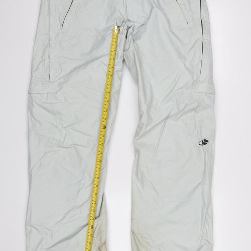 Bonfire Men's Grey Snow Pants Trousers Waterproof L Winter