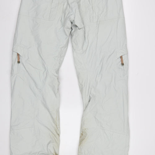 Bonfire Men's Grey Snow Pants Trousers Waterproof L Winter