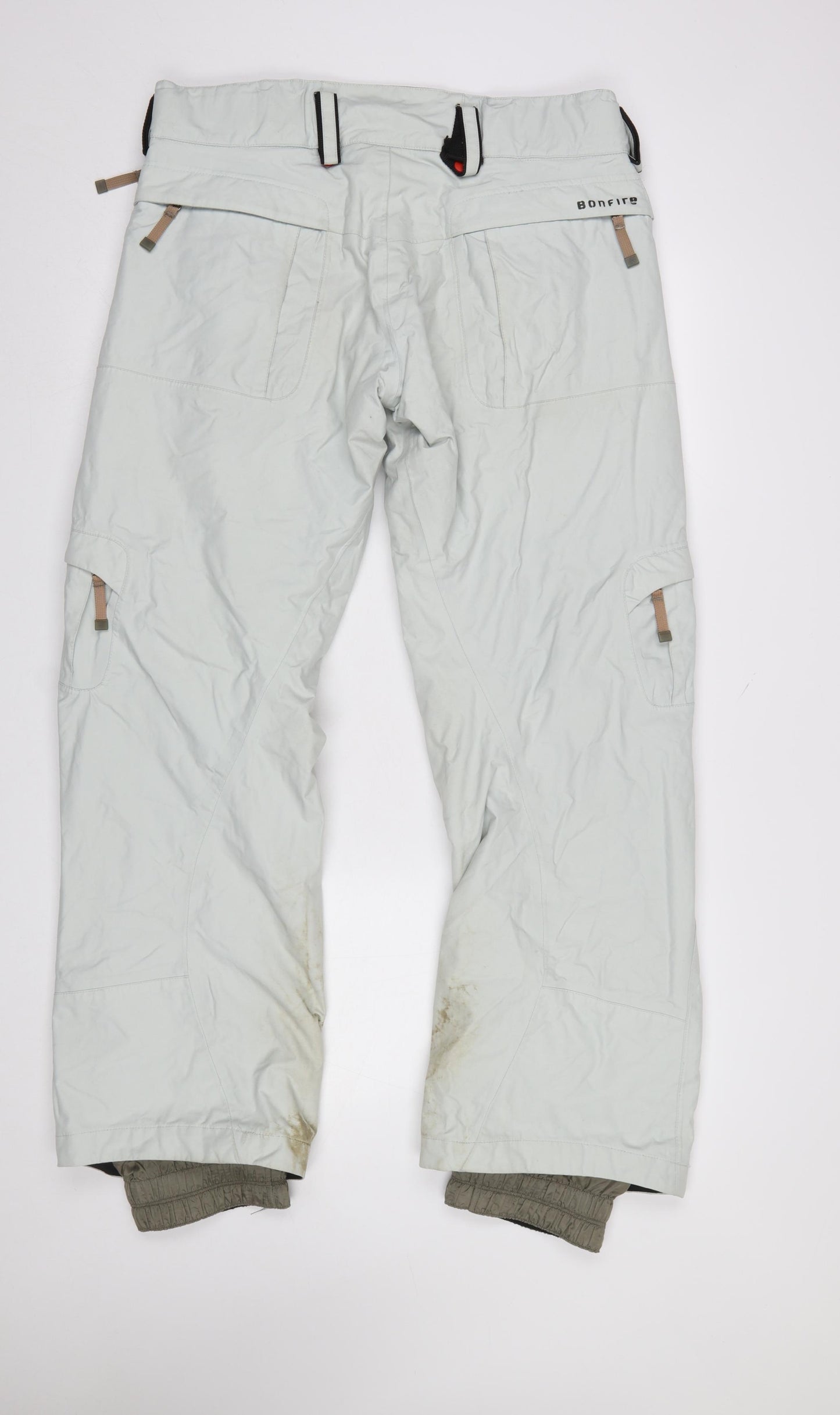 Bonfire Men's Grey Snow Pants Trousers Waterproof L Winter